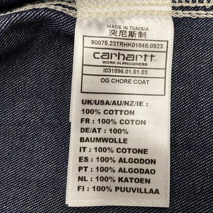 【中古品】【メンズ】 CARHARTT WIP カーハート ダブリューアイピー OG CHORE COAT I031896 OG チョア コート カバーオール ジャケット アウター 142-251018-ay-03-izu サイズ：S カラー：ブルー 万代Net店