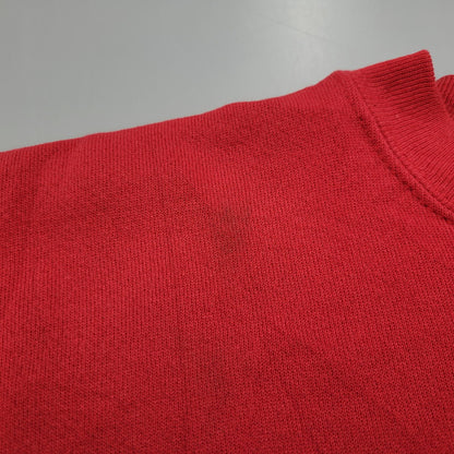 【中古品】【メンズ】 LOGO 7 ロゴセブン DETROIT RED WINGS CREWNECK SWEATSHIRT クルーネック スウェットシャツ c1993 トレーナー 長袖 トップス 146-251021-as-24-izu サイズ：XL カラー：レッド 万代Net店