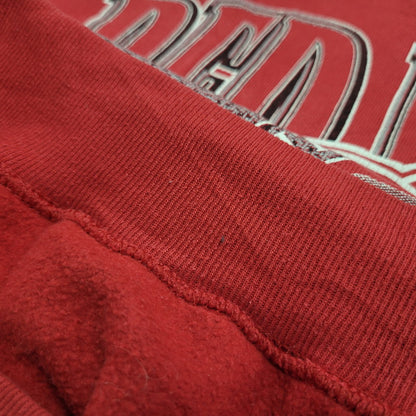 【中古品】【メンズ】 LOGO 7 ロゴセブン DETROIT RED WINGS CREWNECK SWEATSHIRT クルーネック スウェットシャツ c1993 トレーナー 長袖 トップス 146-251021-as-24-izu サイズ：XL カラー：レッド 万代Net店