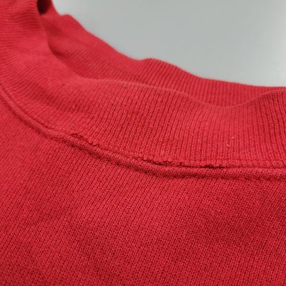 【中古品】【メンズ】 LOGO 7 ロゴセブン DETROIT RED WINGS CREWNECK SWEATSHIRT クルーネック スウェットシャツ c1993 トレーナー 長袖 トップス 146-251021-as-24-izu サイズ：XL カラー：レッド 万代Net店