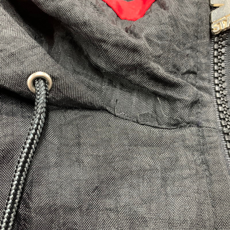 【現状渡し品】【メンズ】 STARTER スターター ST. JOHNS HALF ZIP PULLOVER NYLON JACKET ハーフジップ プルオーバー ナイロンジャケット 韓国製 アウター 146-251021-as-28-izu サイズ：M カラー：ブラック系 万代Net店