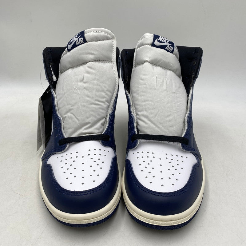 【中古美品】【メンズ】 NIKE ナイキ DZ5485-401 AIR JORDAN 1 RETRO HIGH OG エアジョーダン 1 レトロ ハイ OG スニーカー シューズ 靴 160-251018-cs-09-izu サイズ：26.5cm カラー：MIDNIGHT NAVY/BLACK-WHITE-SAIL 万代Net店