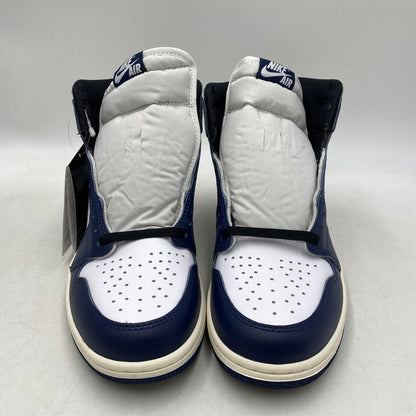 【中古美品】【メンズ】 NIKE ナイキ DZ5485-401 AIR JORDAN 1 RETRO HIGH OG エアジョーダン 1 レトロ ハイ OG スニーカー シューズ 靴 160-251018-cs-09-izu サイズ：26.5cm カラー：MIDNIGHT NAVY/BLACK-WHITE-SAIL 万代Net店