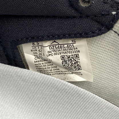 【中古美品】【メンズ】 NIKE ナイキ DZ5485-401 AIR JORDAN 1 RETRO HIGH OG エアジョーダン 1 レトロ ハイ OG スニーカー シューズ 靴 160-251018-cs-09-izu サイズ：26.5cm カラー：MIDNIGHT NAVY/BLACK-WHITE-SAIL 万代Net店