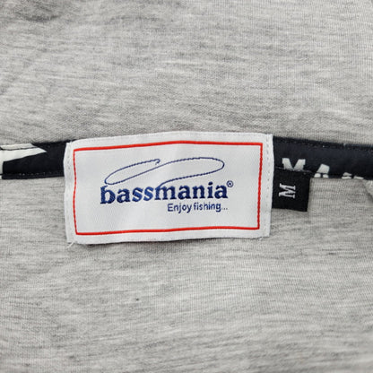 【中古品】【メンズ】 BASSMANIA バスマニア FULL ZIP HOODIE フルジップ フーディー パーカー 長袖 トップス 144-251019-as-12-izu サイズ：M カラー：グレー 万代Net店