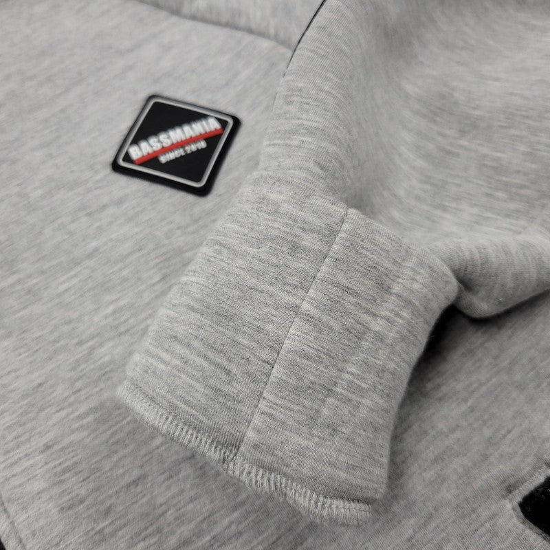 【中古品】【メンズ】 BASSMANIA バスマニア FULL ZIP HOODIE フルジップ フーディー パーカー 長袖 トップス 144-251019-as-12-izu サイズ：M カラー：グレー 万代Net店