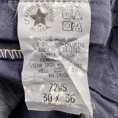 【現状渡し品】【メンズ】 Carhartt カーハート PAINTER PANTS 72WS USA製 ペインターパンツ ズボン ボトムス 157-251018-ay-06-izu サイズ：30×36 カラー：ネイビー 万代Net店