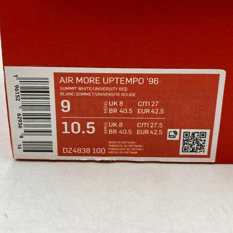 【中古品】【メンズ】 NIKE ナイキ DZ4838-100 AIR MORE UPTEMPO 96 エアモアアップテンポ スニーカー シューズ 靴 160-251018-cs-10-izu サイズ：27cm カラー：ANIMAL/SAFARI 万代Net店