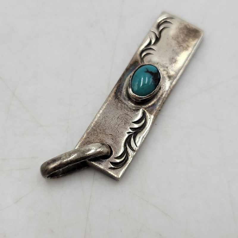 【中古品】【メンズ/レディース】 BIG HAND ビッグハンド ARABESQUE TURQUOISE PENDANT TOP アラベスク ターコイズ ペンダントトップ アクセサリー 191-251027-as-27-izu カラー：シルバー 万代Net店