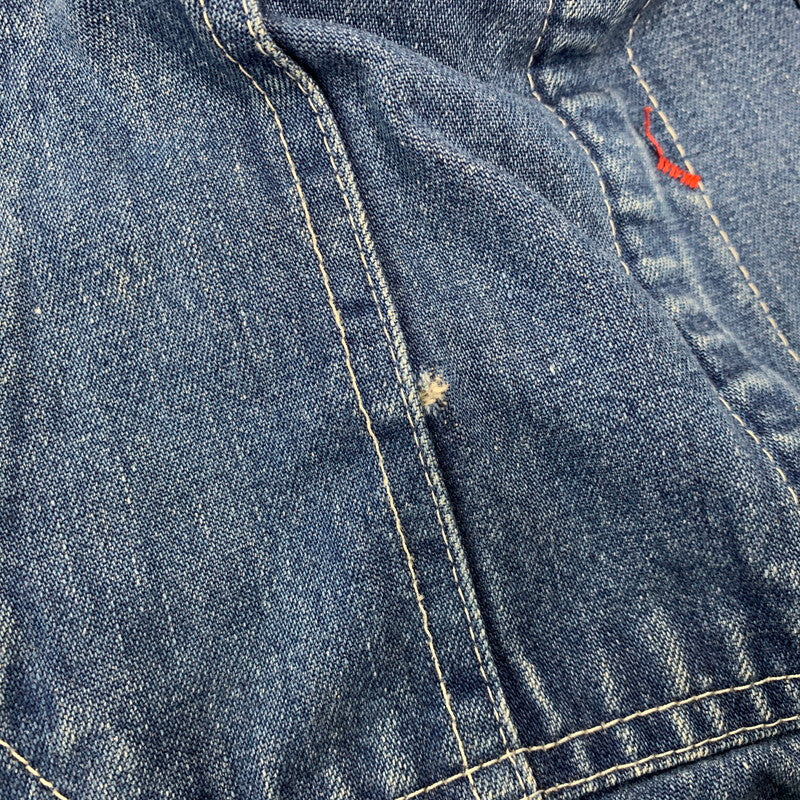 【現状渡し品】【メンズ】 ROUND HOUSE ラウンドハウス プリントタグ DENIM OVERALL デニム オーバーオール 157-251022-cs-02-izu サイズ：不明 カラー：インディゴ 万代Net店