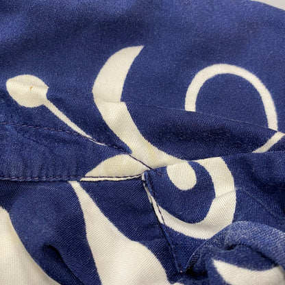 【中古品】【メンズ】 CASUAL CEIRE HAWAIIAN SS SHIRT ハワイアン ショートスリーブ シャツ 半袖 トップス 146-251024-as-35-izu カラー：ネイビー 万代Net店