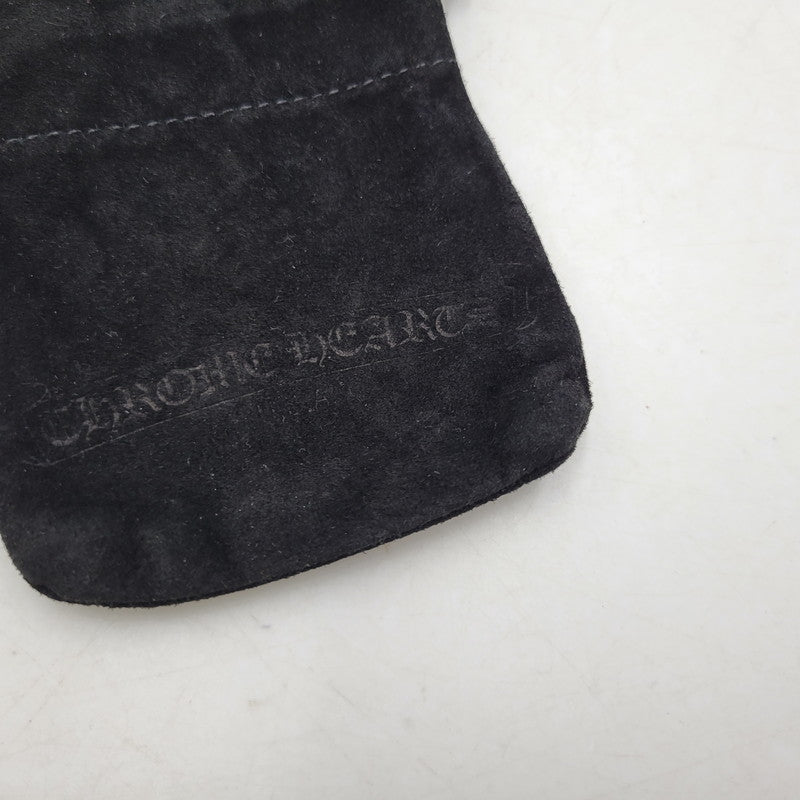 【中古品】【メンズ/レディース】 CHROME HEARTS クロムハーツ 925 1 DOUBLE B RING BRACELET ダブルBリング ブレスレット アクセサリー 190-251214-as-06-izu カラー：シルバー 万代Net店