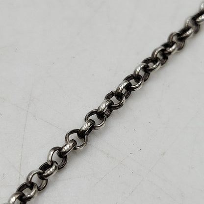 【中古品】【メンズ/レディース】 CHROME HEARTS クロムハーツ 925 NECKCHAIN R18 18INCH ネックレス アクセサリー 190-251214-as-15-izu カラー：シルバー 万代Net店