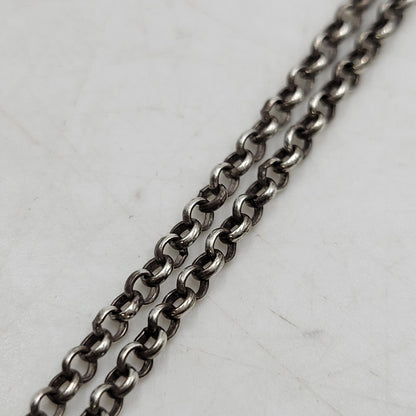【中古品】【メンズ/レディース】 CHROME HEARTS クロムハーツ 925 NECKCHAIN R18 18INCH ネックレス アクセサリー 190-251214-as-15-izu カラー：シルバー 万代Net店