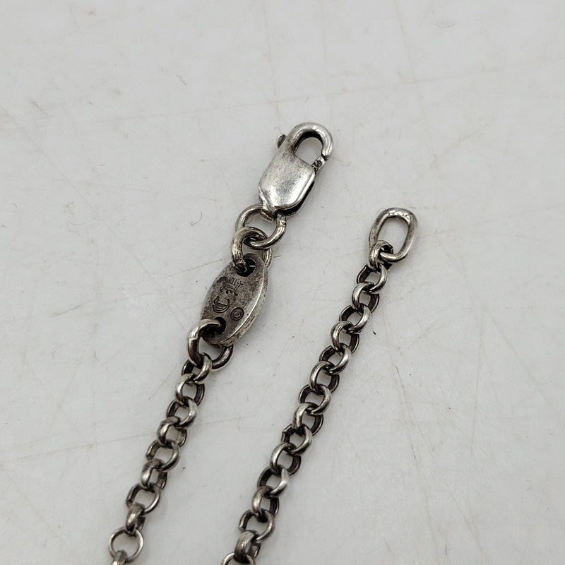 【中古品】【メンズ/レディース】 CHROME HEARTS クロムハーツ 925 NECKCHAIN R18 18INCH ネックレス アクセサリー 190-251214-as-15-izu カラー：シルバー 万代Net店
