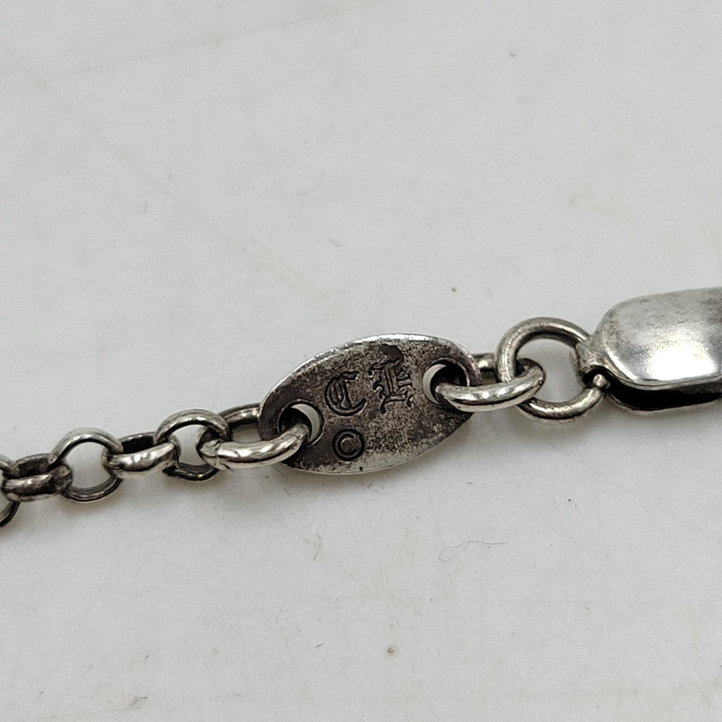 【中古品】【メンズ/レディース】 CHROME HEARTS クロムハーツ 925 NECKCHAIN R18 18INCH ネックレス アクセサリー 190-251214-as-15-izu カラー：シルバー 万代Net店