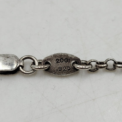 【中古品】【メンズ/レディース】 CHROME HEARTS クロムハーツ 925 NECKCHAIN R18 18INCH ネックレス アクセサリー 190-251214-as-15-izu カラー：シルバー 万代Net店