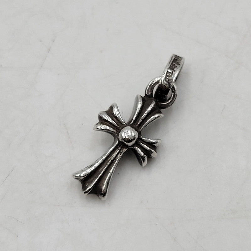 【中古品】【メンズ/レディース】 CHROME HEARTS クロムハーツ 925 CRS BBY FAT クロス ベイビー ファット ペンダントトップ アクセサリー 190-251214-as-10-izu カラー：シルバー 万代Net店