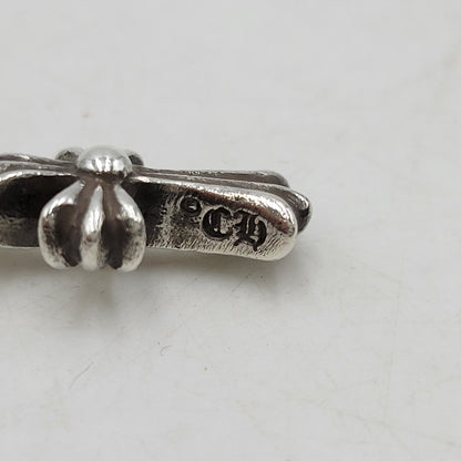 【中古品】【メンズ/レディース】 CHROME HEARTS クロムハーツ 925 CRS BBY FAT クロス ベイビー ファット ペンダントトップ アクセサリー 190-251214-as-10-izu カラー：シルバー 万代Net店