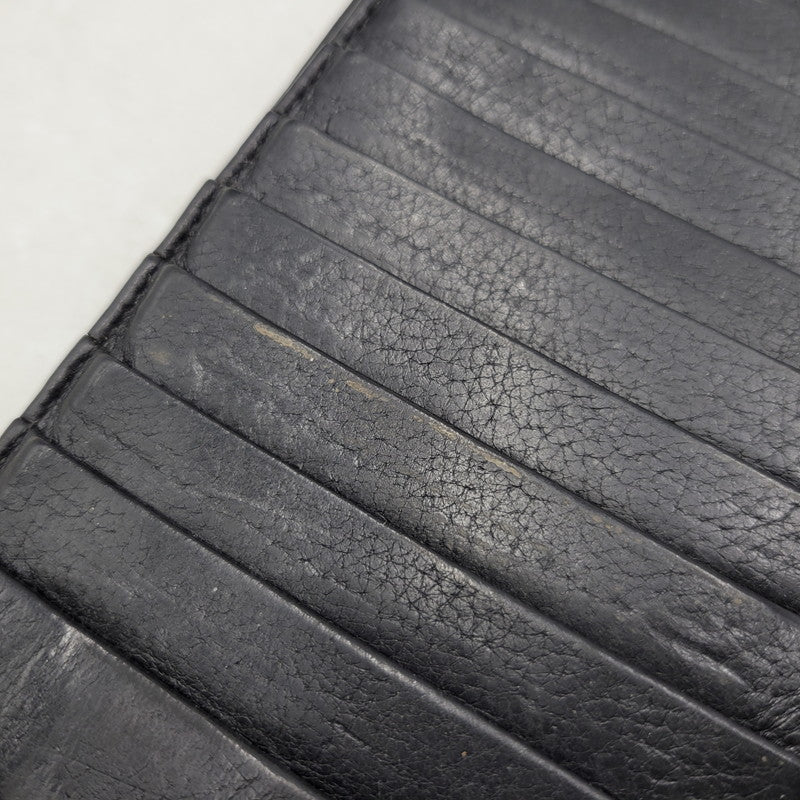 【現状渡し品】【メンズ】 CHROME HEARTS クロムハーツ WAVE WALLET ウェーブウォレット 長財布 190-251214-as-07-izu カラー：ブラック 万代Net店