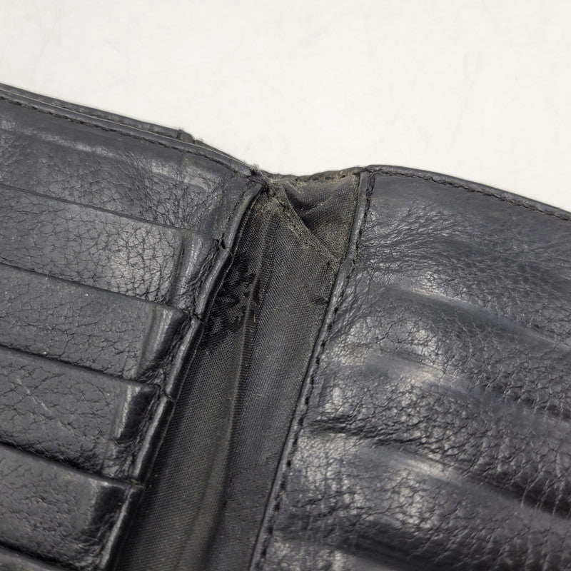 【現状渡し品】【メンズ】 CHROME HEARTS クロムハーツ WAVE WALLET ウェーブウォレット 長財布 190-251214-as-07-izu カラー：ブラック 万代Net店