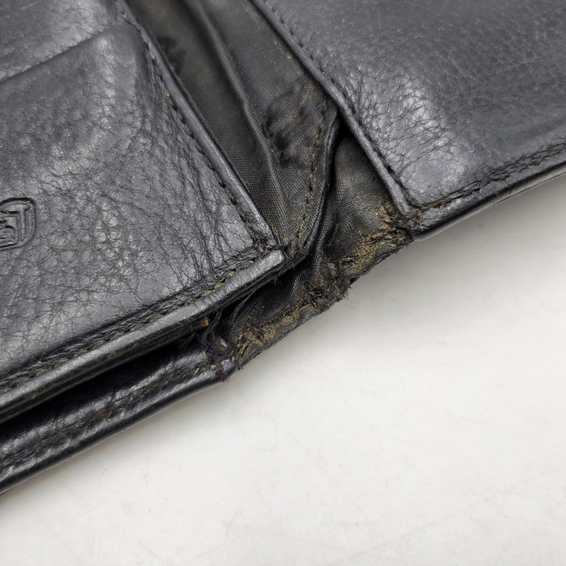 【現状渡し品】【メンズ】 CHROME HEARTS クロムハーツ WAVE WALLET ウェーブウォレット 長財布 190-251214-as-07-izu カラー：ブラック 万代Net店