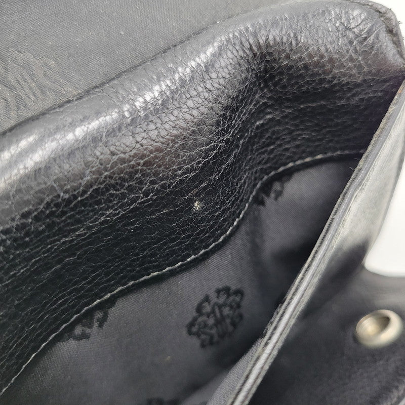 【現状渡し品】【メンズ】 CHROME HEARTS クロムハーツ WAVE WALLET ウェーブウォレット 長財布 190-251214-as-07-izu カラー：ブラック 万代Net店