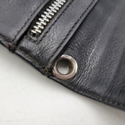 【現状渡し品】【メンズ】 CHROME HEARTS クロムハーツ WAVE WALLET ウェーブウォレット 長財布 190-251214-as-07-izu カラー：ブラック 万代Net店