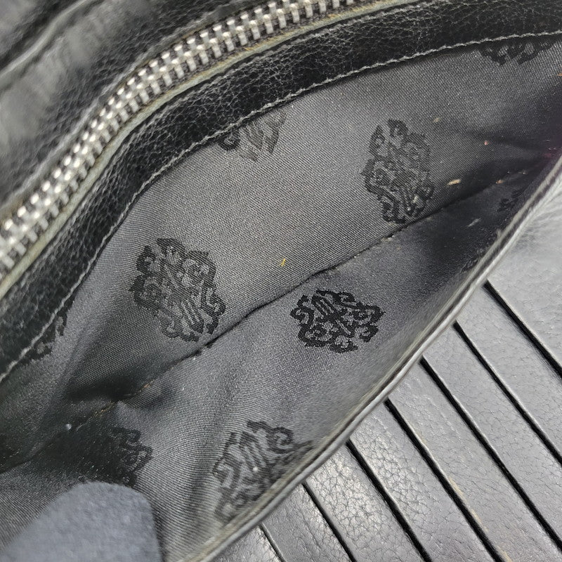 【現状渡し品】【メンズ】 CHROME HEARTS クロムハーツ WAVE WALLET ウェーブウォレット 長財布 190-251214-as-07-izu カラー：ブラック 万代Net店