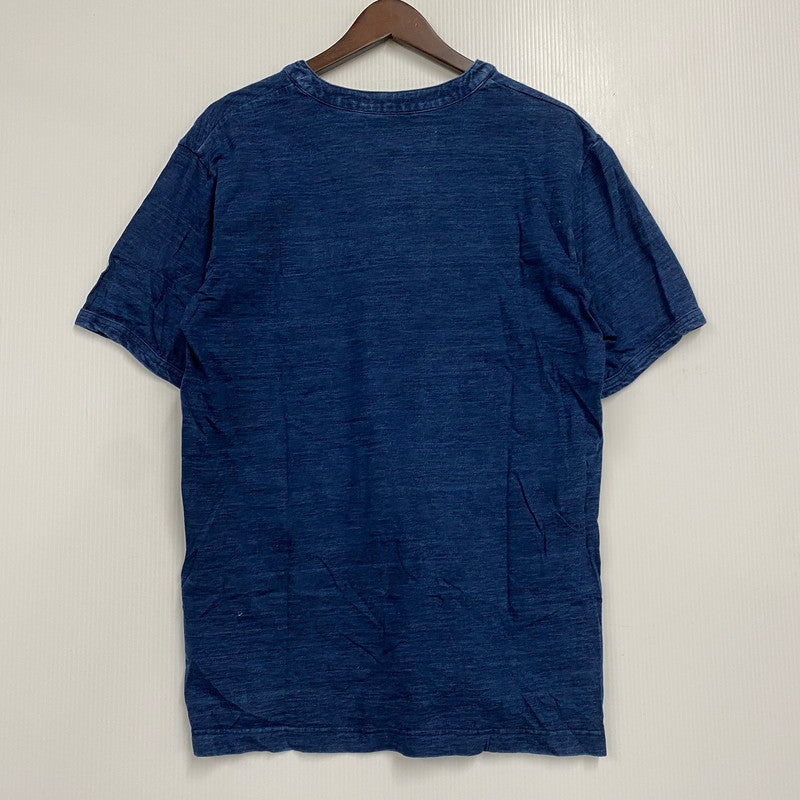 【中古品】【メンズ】 MEXICAN SHIRT 181UWNH-CSM11 メキシカン シャツ 半袖 トップス 142-251025-as-08-izu サイズ：M カラー：ネイビー 万代Net店