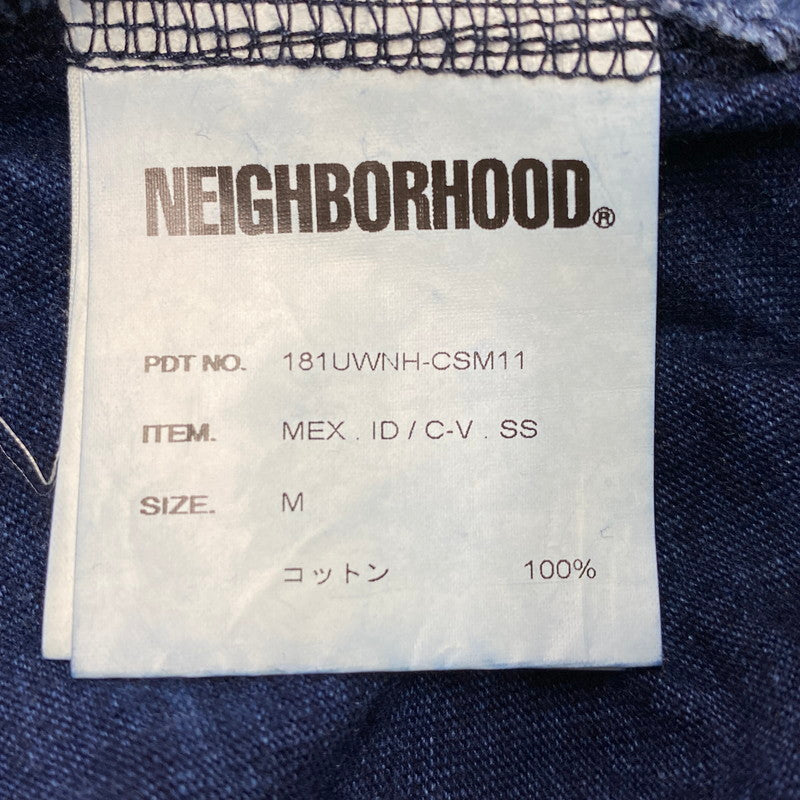 【中古品】【メンズ】 MEXICAN SHIRT 181UWNH-CSM11 メキシカン シャツ 半袖 トップス 142-251025-as-08-izu サイズ：M カラー：ネイビー 万代Net店