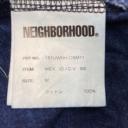 【中古品】【メンズ】 MEXICAN SHIRT 181UWNH-CSM11 メキシカン シャツ 半袖 トップス 142-251025-as-08-izu サイズ：M カラー：ネイビー 万代Net店