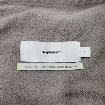 【中古品】【メンズ】 GRAPHPAPER グラフペーパー 24AW LIGHT TERRY PANTS GM243-70237 ライト スウェット パンツ ズボン ボトムス 151-251023-ay-02-izu サイズ：1 カラー：グレー 万代Net店