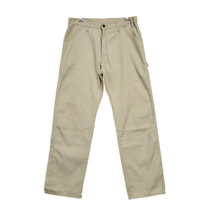 【現状渡し品】【メンズ】 Dickies ディッキーズ PAINTER PANTS ペインターパンツ TALONジッパー ボトムス 157-251024-as-40-izu サイズ：36×32 カラー：アイボリー 万代Net店