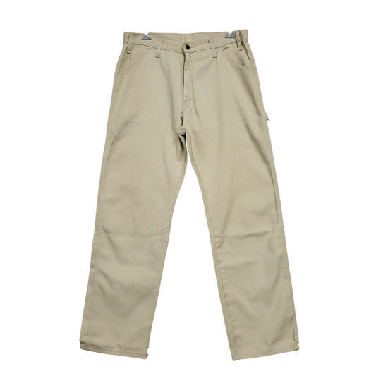 【現状渡し品】【メンズ】 Dickies ディッキーズ PAINTER PANTS ペインターパンツ TALONジッパー ボトムス 157-251024-as-40-izu サイズ：36×32 カラー：アイボリー 万代Net店
