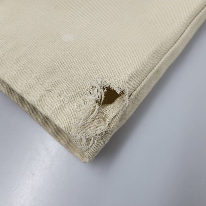 【現状渡し品】【メンズ】 Dickies ディッキーズ PAINTER PANTS ペインターパンツ TALONジッパー ボトムス 157-251024-as-40-izu サイズ：36×32 カラー：アイボリー 万代Net店