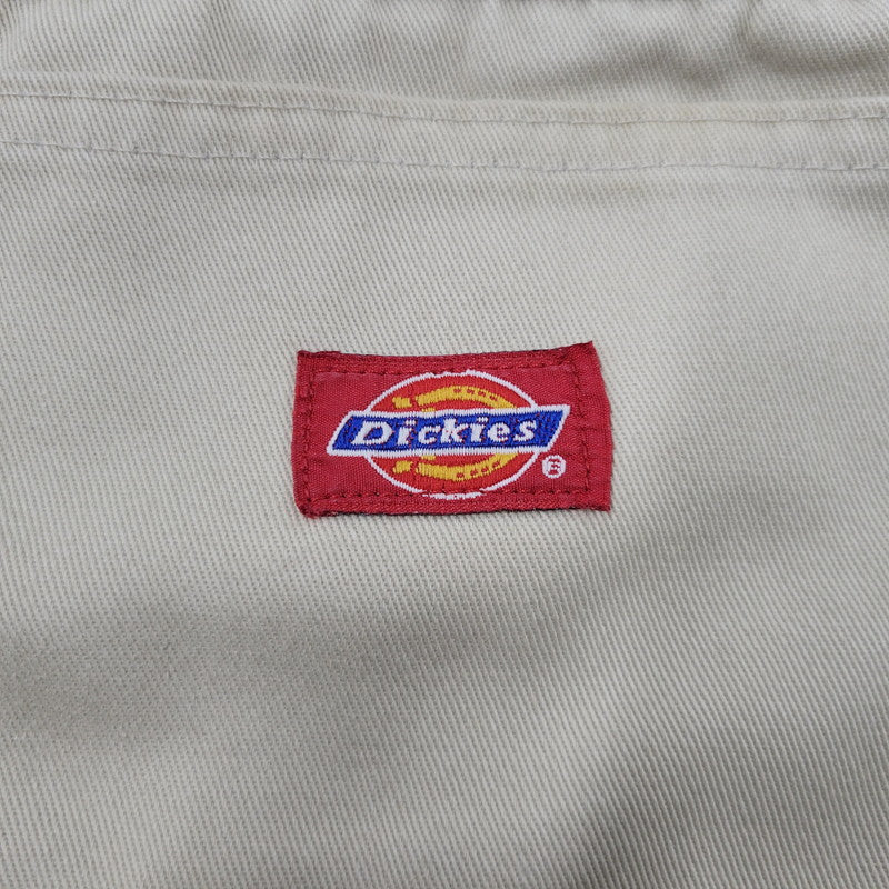【現状渡し品】【メンズ】 Dickies ディッキーズ PAINTER PANTS ペインターパンツ TALONジッパー ボトムス 157-251024-as-40-izu サイズ：36×32 カラー：アイボリー 万代Net店