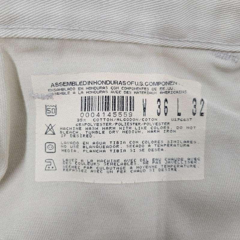 【現状渡し品】【メンズ】 Dickies ディッキーズ PAINTER PANTS ペインターパンツ TALONジッパー ボトムス 157-251024-as-40-izu サイズ：36×32 カラー：アイボリー 万代Net店