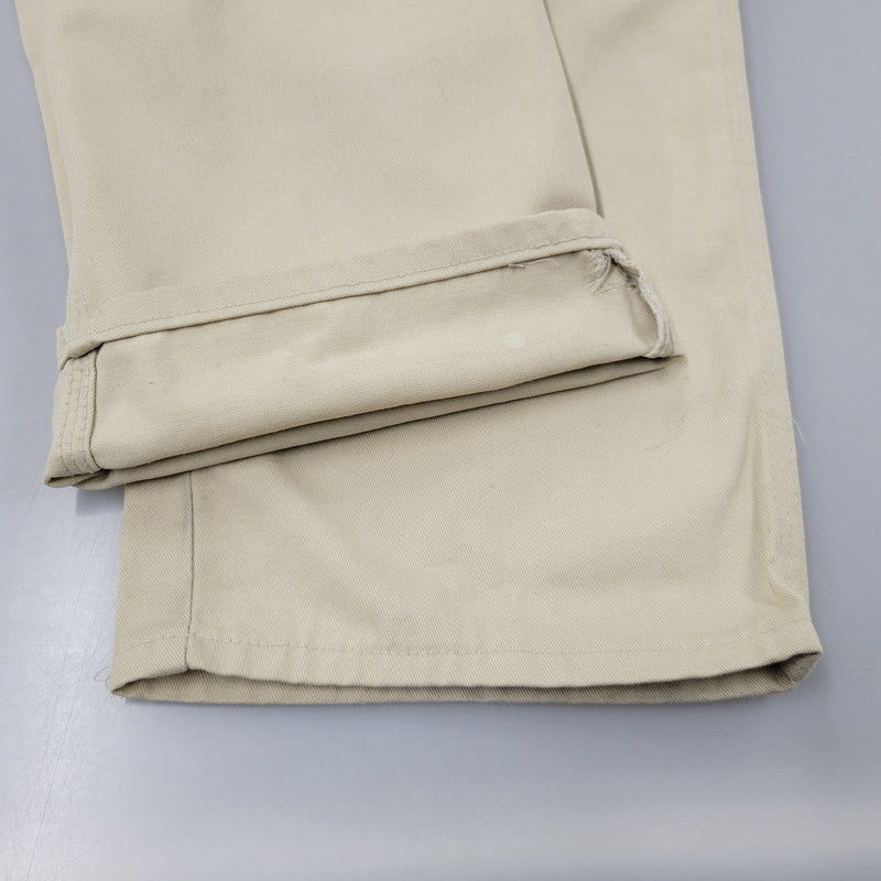 【現状渡し品】【メンズ】 Dickies ディッキーズ PAINTER PANTS ペインターパンツ TALONジッパー ボトムス 157-251024-as-40-izu サイズ：36×32 カラー：アイボリー 万代Net店