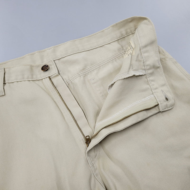 【現状渡し品】【メンズ】 Dickies ディッキーズ PAINTER PANTS ペインターパンツ TALONジッパー ボトムス 157-251024-as-40-izu サイズ：36×32 カラー：アイボリー 万代Net店