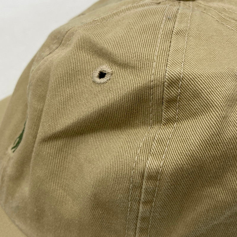 【現状渡し品】【メンズ/レディース】 Polo by Ralph Lauren ポロバイラルフローレン CAP キャップ 帽子 USA製 185-251021-as-34-izu サイズ：F カラー：ベージュ 万代Net店