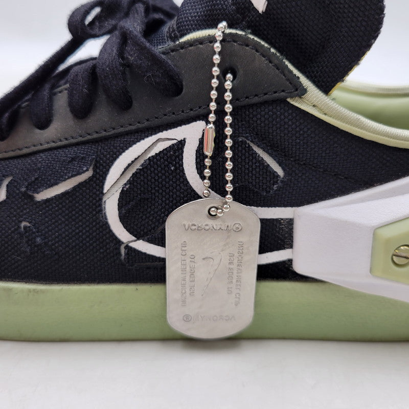 【中古品】【メンズ】 NIKE ナイキ × ACRONYM アクロニウム BLAZER LOW / ACRNM DO9373-001 ブレーザー ロー スニーカー シューズ 靴 160-251027-as-34-izu サイズ：27.5cm カラー：BLACK/WHITE-OLIVE AURA 万代Net店