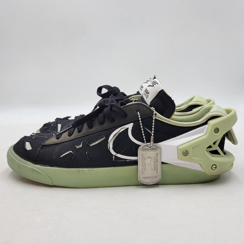 【中古品】【メンズ】 NIKE ナイキ × ACRONYM アクロニウム BLAZER LOW / ACRNM DO9373-001 ブレーザー ロー スニーカー シューズ 靴 160-251027-as-34-izu サイズ：27.5cm カラー：BLACK/WHITE-OLIVE AURA 万代Net店