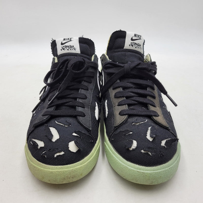 【中古品】【メンズ】 NIKE ナイキ × ACRONYM アクロニウム BLAZER LOW / ACRNM DO9373-001 ブレーザー ロー スニーカー シューズ 靴 160-251027-as-34-izu サイズ：27.5cm カラー：BLACK/WHITE-OLIVE AURA 万代Net店