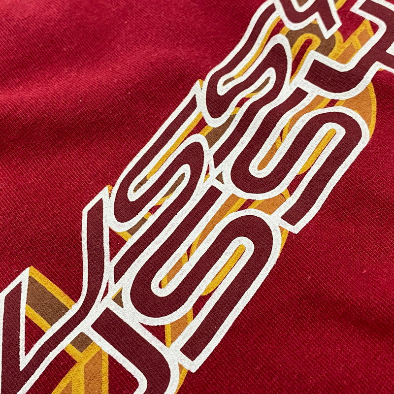 【中古品】【メンズ】 OLD STUSSY オールドステューシー LOGO T-SHIRT ロゴ Tシャツ 紺タグ USA製 半袖 トップス 146-251021-as-01-izu サイズ：XL カラー：レッド 万代Net店