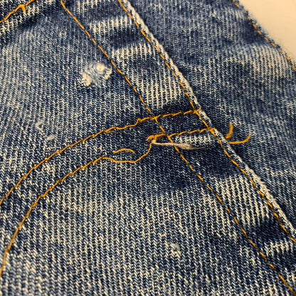 【現状渡し品】【メンズ】 Levi's リーバイス 刻印650 SMALL-E 均等V 脇割 80S 517-0217 BOOTS CUT DENIM PANTS ブーツカット デニム パンツ ボトムス ズボン 157-251024-cs-10-izu サイズ：30×32 カラー：インディゴ 万代Net店