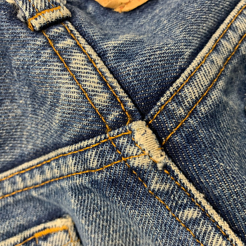 【現状渡し品】【メンズ】 Levi's リーバイス 刻印650 SMALL-E 均等V 脇割 80S 517-0217 BOOTS CUT DENIM PANTS ブーツカット デニム パンツ ボトムス ズボン 157-251024-cs-10-izu サイズ：30×32 カラー：インディゴ 万代Net店