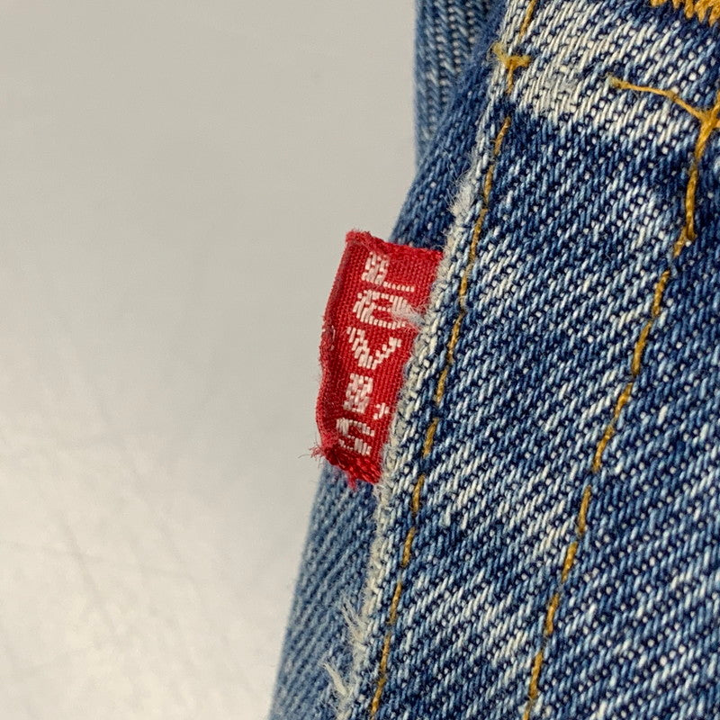 【現状渡し品】【メンズ】 Levi's リーバイス 刻印650 SMALL-E 均等V 脇割 80S 517-0217 BOOTS CUT DENIM PANTS ブーツカット デニム パンツ ボトムス ズボン 157-251024-cs-10-izu サイズ：30×32 カラー：インディゴ 万代Net店
