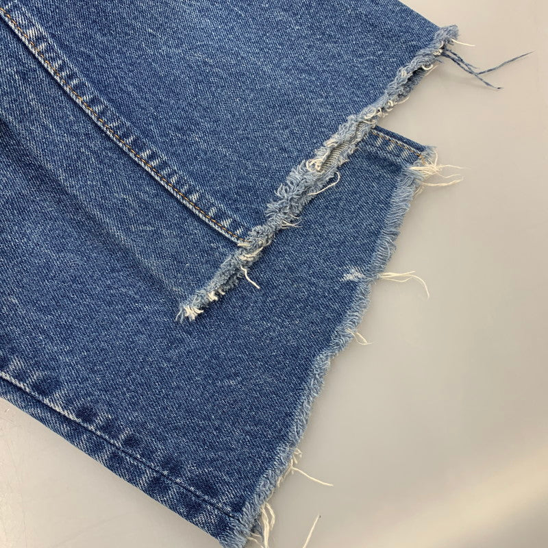 【現状渡し品】【メンズ】 Levi's リーバイス 刻印650 SMALL-E 均等V 脇割 80S 517-0217 BOOTS CUT DENIM PANTS ブーツカット デニム パンツ ボトムス ズボン 157-251024-cs-10-izu サイズ：30×32 カラー：インディゴ 万代Net店