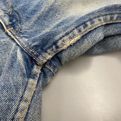 【中古品】【メンズ】 BELL BOTTOMS DENIM PANTS 646-0217 ベルボトム デニムパンツ 刻印16 オレンジタブ 42TALONジッパー バックポケット裏チェーン ジーンズ ボトムス 157-251021-as-14-izu カラー：ライトインディゴ 万代Net店
